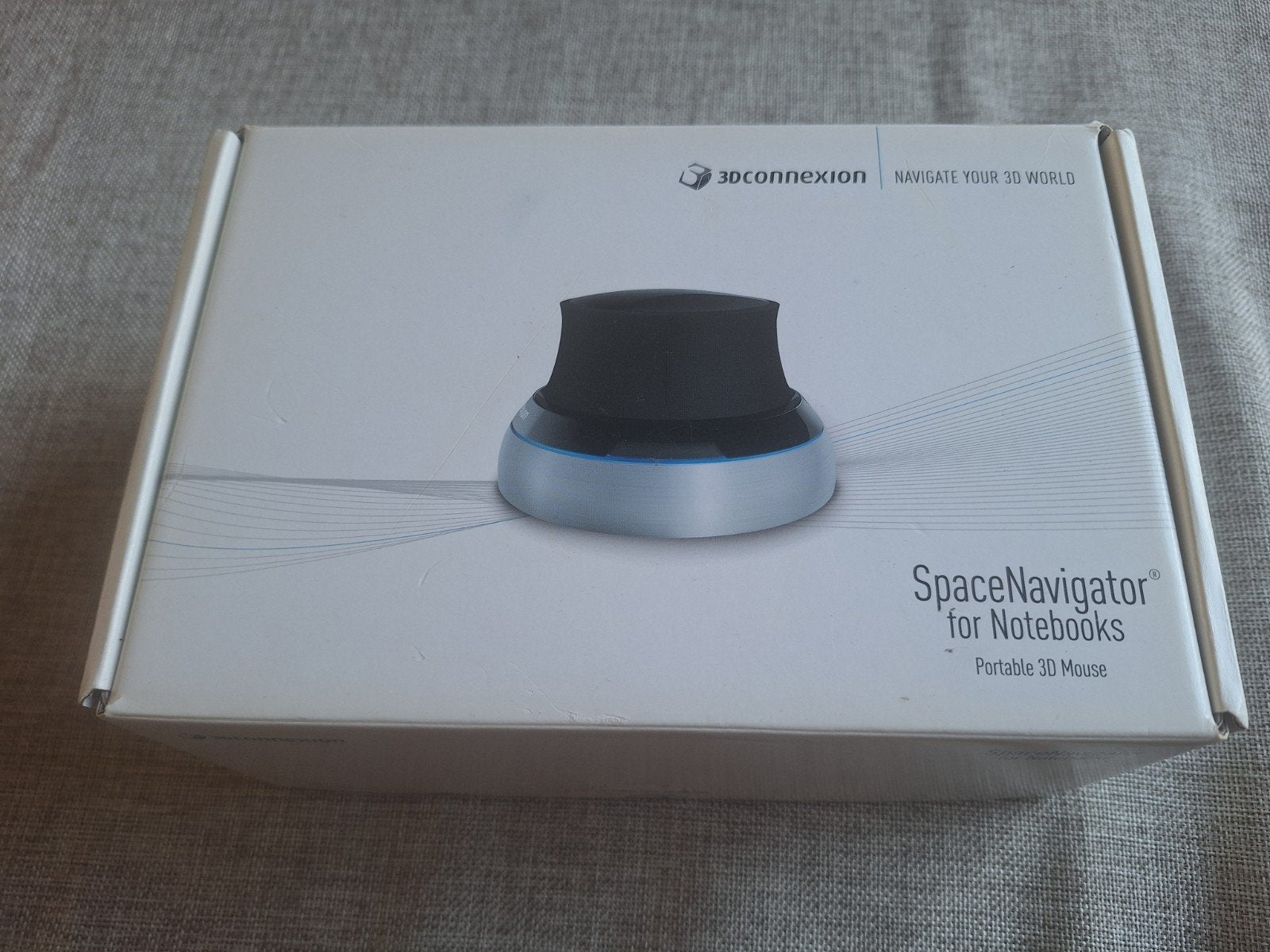 3Dconnexion SpaceNavigator for Notebooks - Portable 3D Muis, Computers en Software, Ophalen, Muis, Zo goed als nieuw, 3Dconnexion