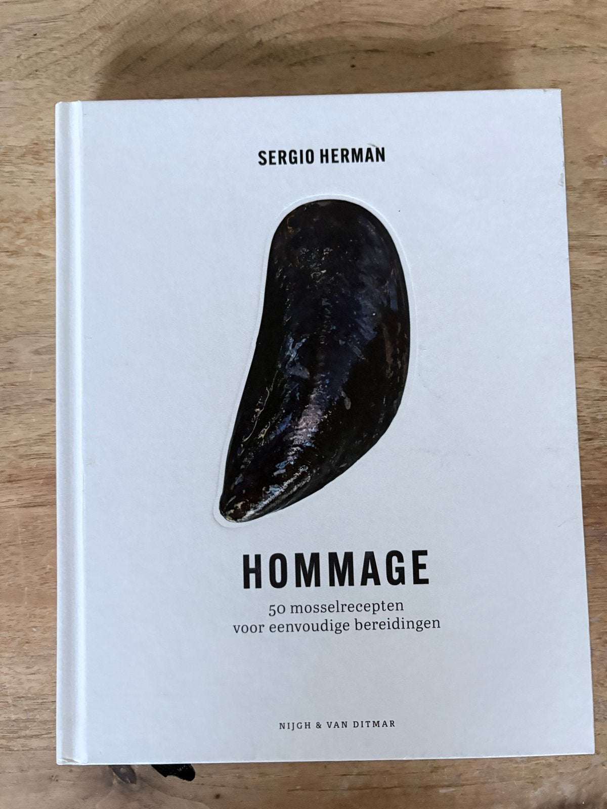 Hommage: 50 mosselrecepten van Sergio Herman, Boeken, Kookboeken, Ophalen, Nederland en België, Hoofdgerechten