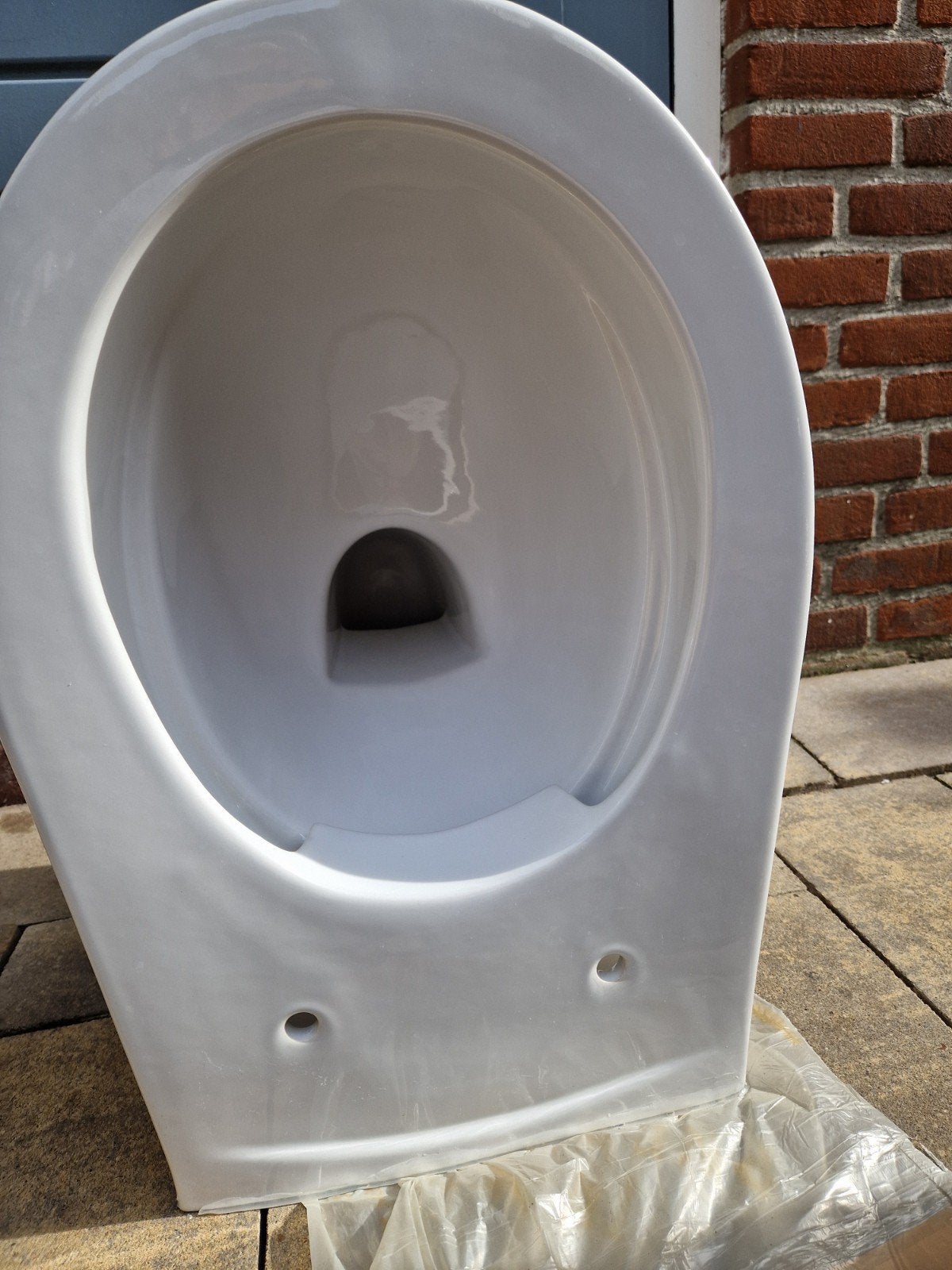 Toiletpot voor inbouw toilet, Ophalen of Verzenden, Toilet
