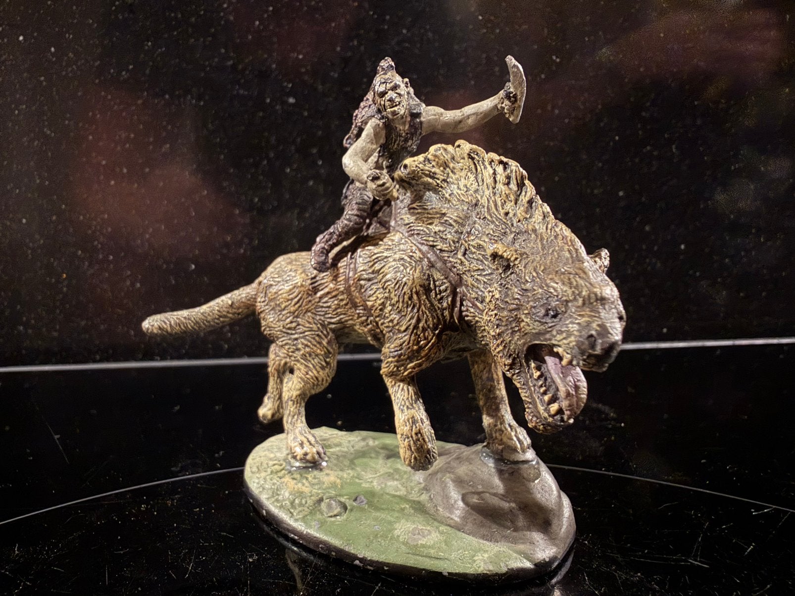 NLP lord of the rings: Warg rider, Verzamelen, Ophalen of Verzenden, Beeldje of Buste