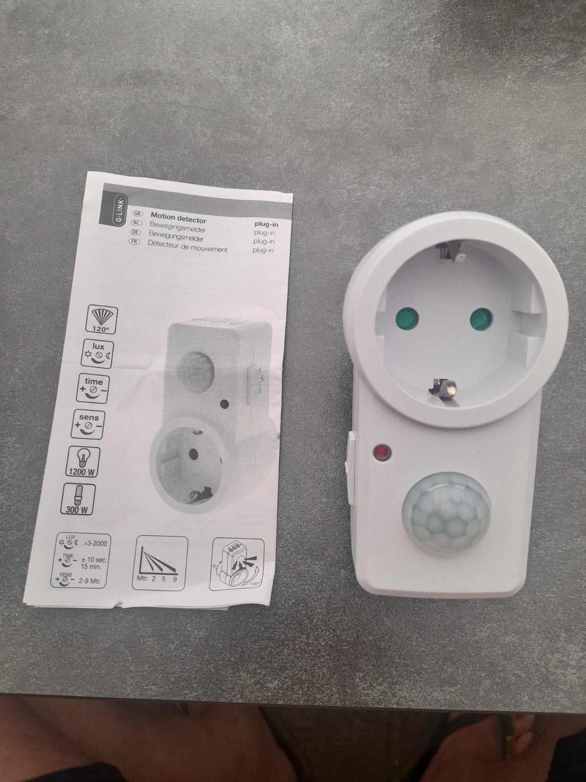 Q-Link bewegingsmelder, Ophalen of Verzenden, Nieuw, Wit