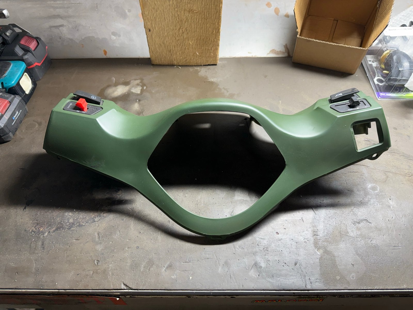 Groene Stuurkap, Ophalen of Verzenden, Gebruikt, Kap, Overige merken