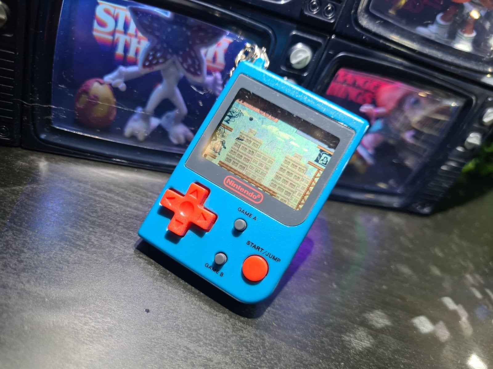 Mini Nintendo Spider-Man 1998 Game & Watch Sleutelhanger, Spelcomputers en Games, Spelcomputers | Nintendo Game Boy, Ophalen of Verzenden