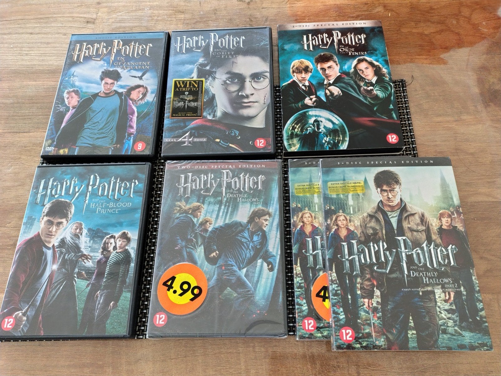 Harry Potter dvd, Avontuur, Ophalen of Verzenden, Zo goed als nieuw, Nederlands