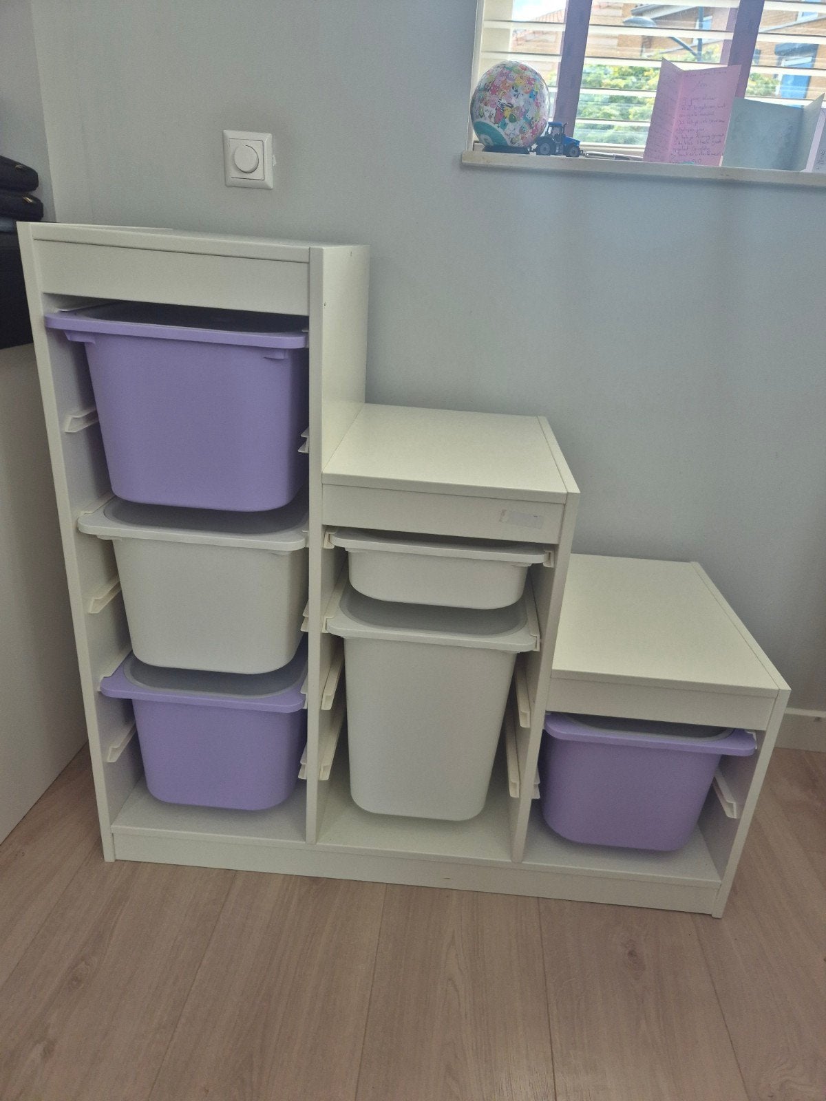 IKEA Trofast opbergmeubel met bakken, Ophalen, Gebruikt, 75 tot 100 cm, Minder dan 50 cm