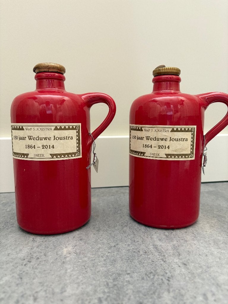 2 x Weduwe Joustra - Traditionele Kruik 0,5Ltr, Antiek en Kunst, Ophalen of Verzenden