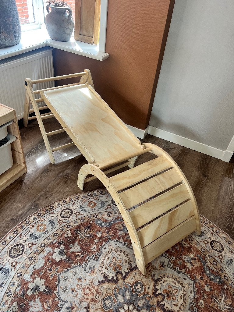 Houten klimset, Ophalen, Gebruikt, Meubelstuk of Keukentje