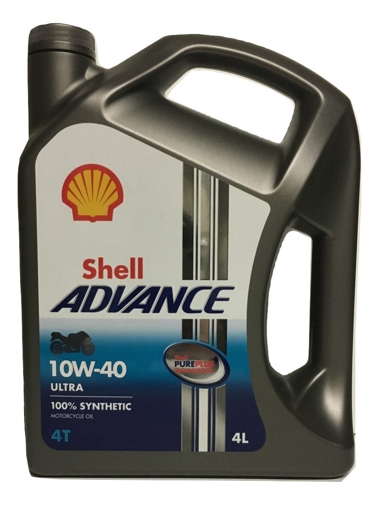 Shell Advance 4T Ultra 10W40 4L, Verzenden