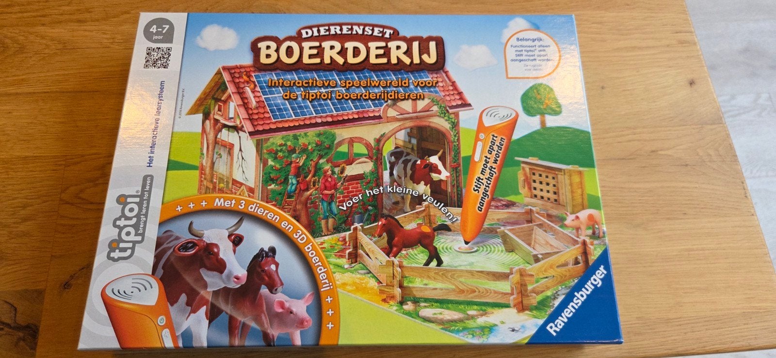 Tiptoi Dierenset Boerderij, Kinderen en Baby's, Ophalen of Verzenden, Zo goed als nieuw, Ontdekken