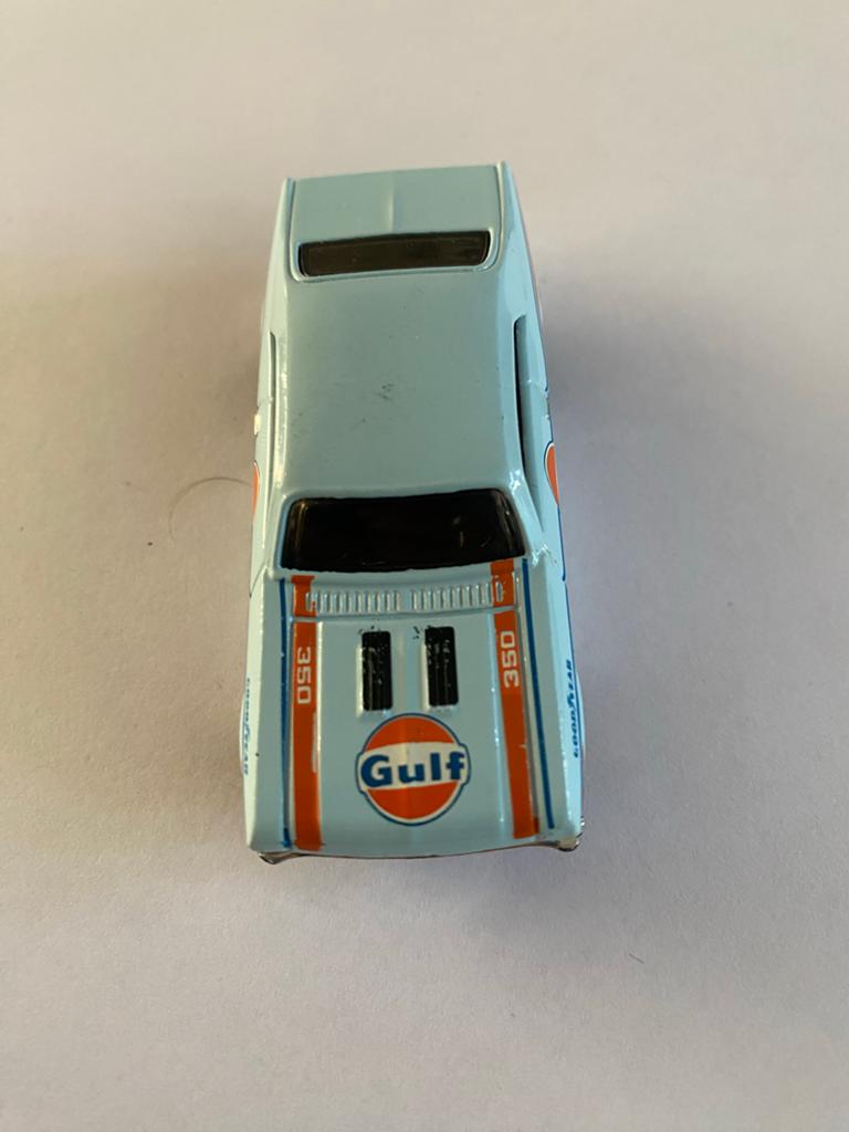 Hot Wheels '68 Chevy Nova Gulf Edition, Ophalen of Verzenden, Zo goed als nieuw, Auto, Overige merken