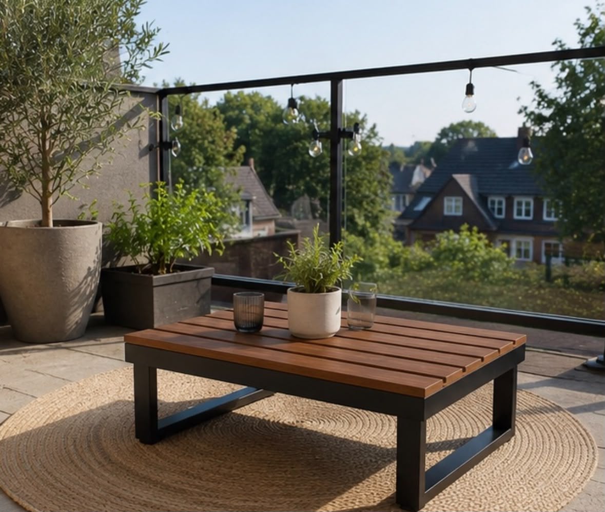 Balkontafel op maat (60-120cm), Ophalen of Verzenden, Nieuw, Hout
