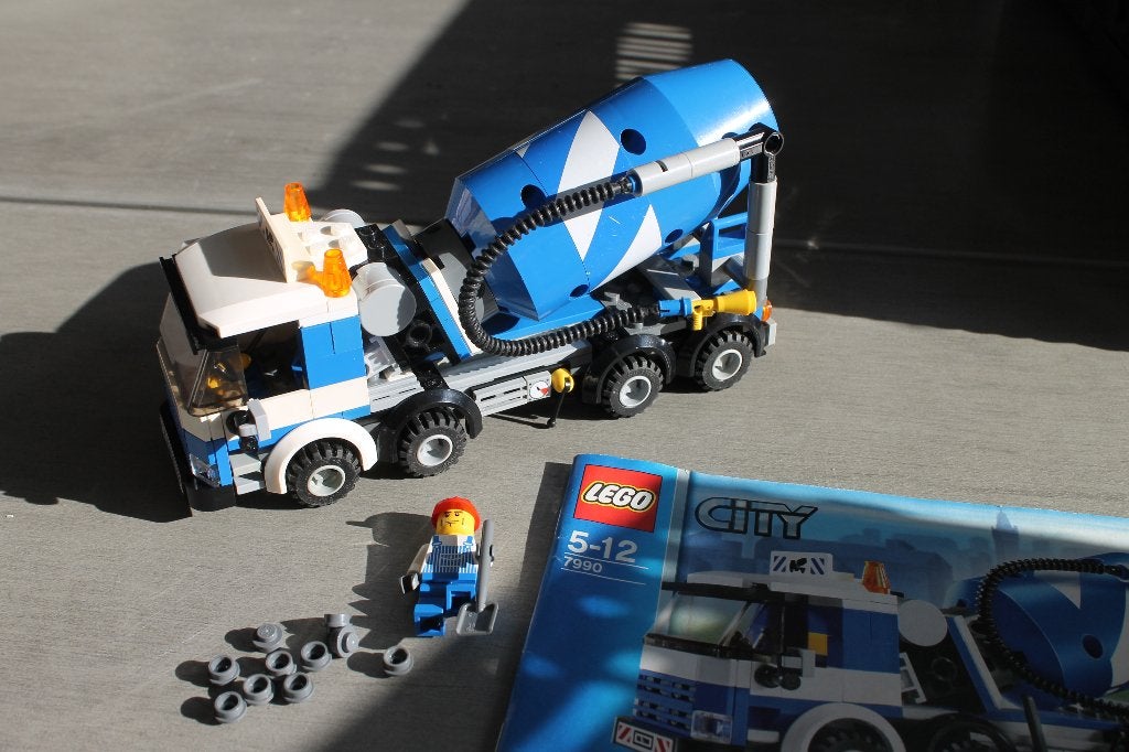 lego city betonmolen 7990, City, Lego, Ophalen of Verzenden, Zo goed als nieuw