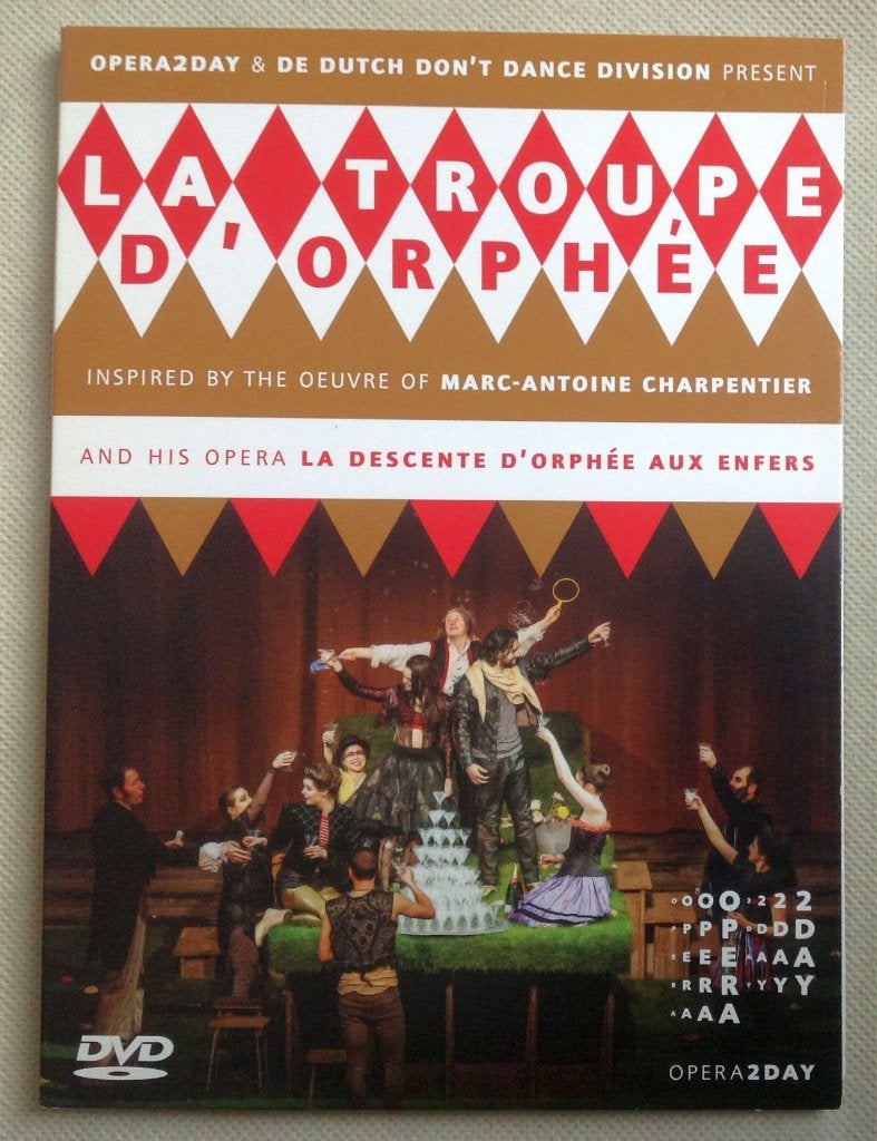La Troupe d'Orphée OPERA2DAY & De Dutch Don't Dance Division, Alle leeftijden, Ophalen of Verzenden, Frans, Gebruikt