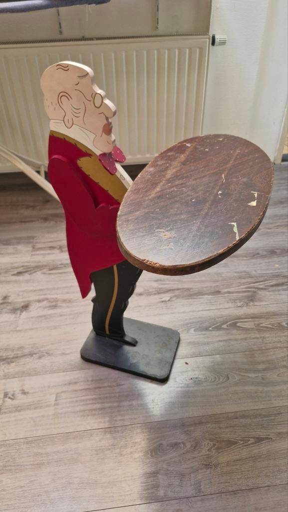 Unieke Butler Bijzettafel - Decoratieve Hulp, Ophalen