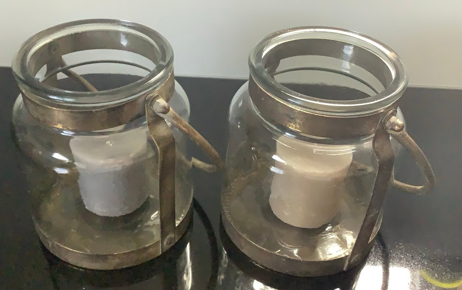 Windlicht, Ophalen of Verzenden, Zo goed als nieuw, Glas, Windlicht