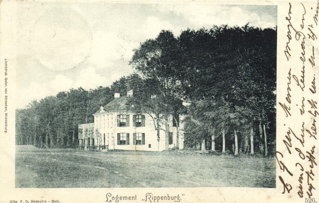 Logement Kippenburg. - 1900 gelopen, Verzenden, Voor 1920, Gelopen, Noord-Brabant