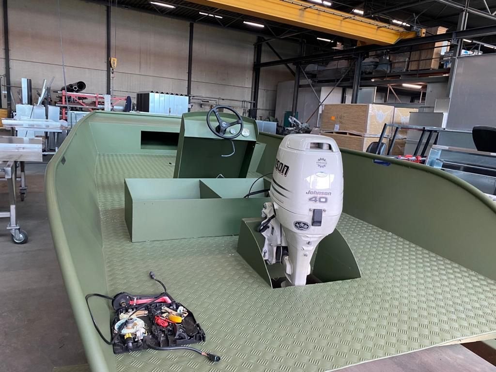 Robuuste Aluminium Boot - 7.40m x 2.70m - 4mm Zeewaardig, Overige merken, Buitenboordmotor, Aluminium, Nieuw