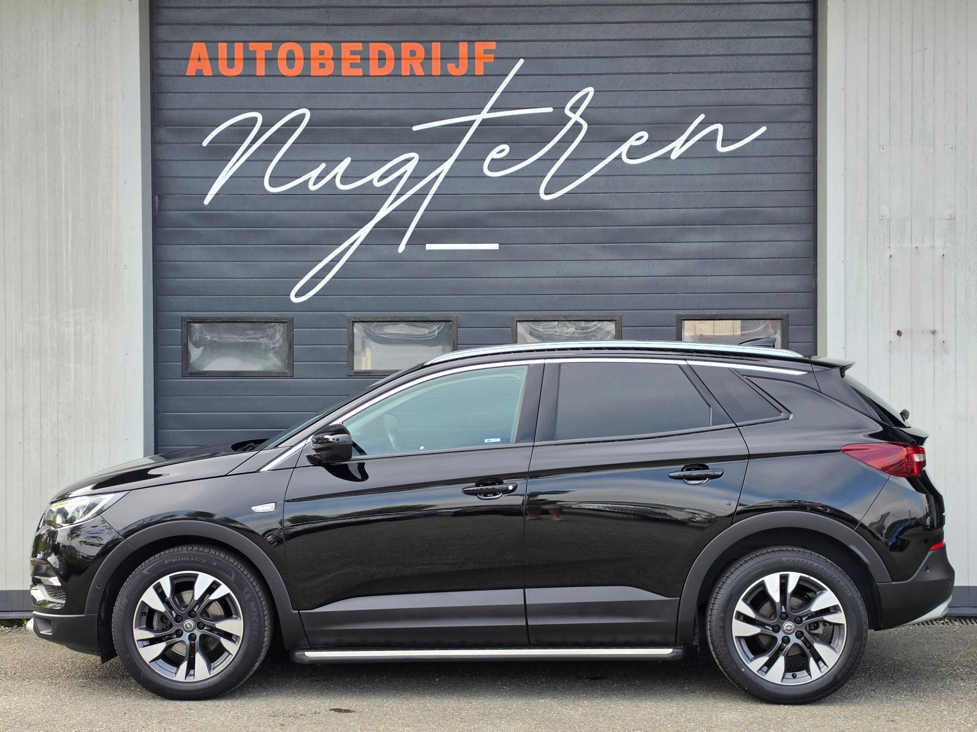 Opel Grandland X 1.2 Turbo Innovation |Winterpakket|Leder|Au, Auto's, Opel, Dealer onderhouden, Gebruikt, 1199 cc, Zwart