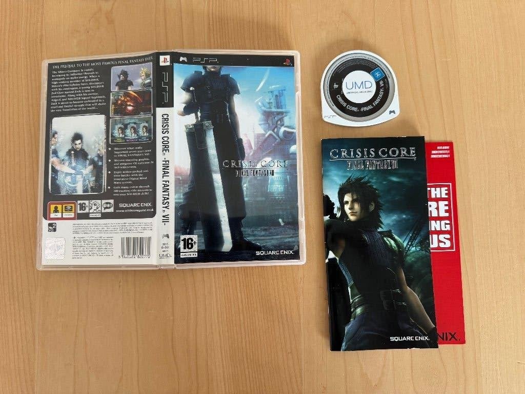PSP Crisis Core Final Fantasy VII, Gebruikt, 1 speler, Ophalen of Verzenden, Role Playing Game (Rpg)