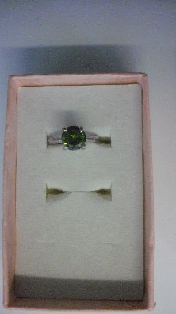 Verzilverde Ring maat 17, Verzenden, Zo goed als nieuw, 17 tot 18, Dame