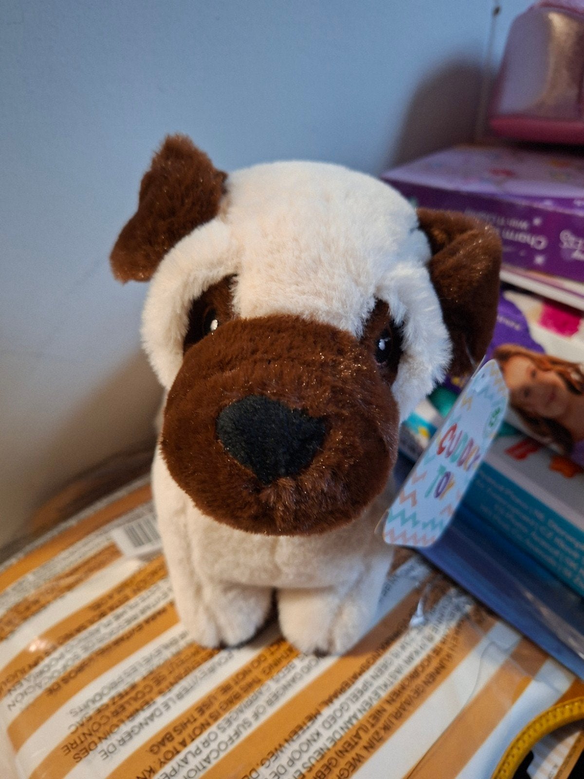 knuffel hond pug cuddly toy cadeau sint kerst, Ophalen, Nieuw, Hond