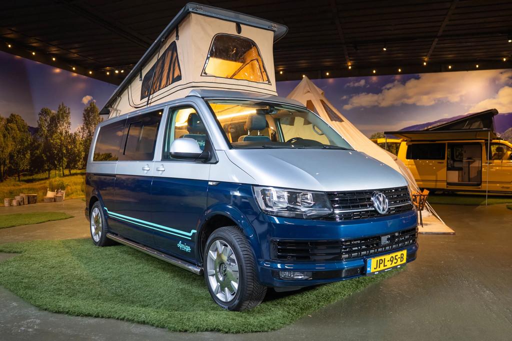 Volkswagen Transporter 2.0 TSI 150 PK AMIGO buscamper, Caravans en Kamperen, Campers, Bedrijf, Buscamper of Camperbus, Volkswagen