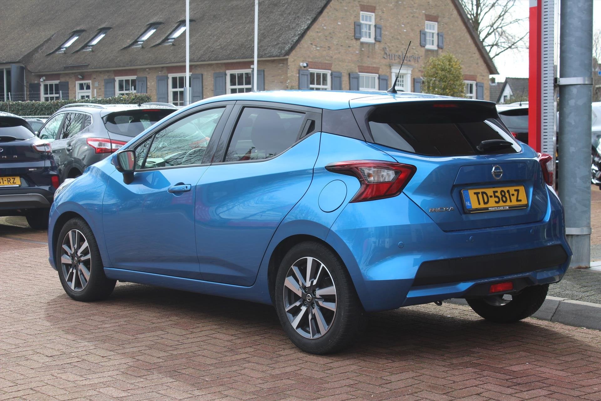 NISSAN Micra 0.9 *N-Connecta* | Cruise & Climate Control | C, Auto's, 898 cc, Stof, 525 kg, Blauw