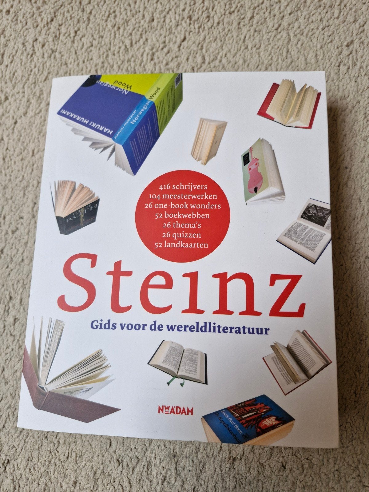 Steinz: Gids voor de wereldliteratuur - Nieuwstaat, Ophalen of Verzenden, Zo goed als nieuw, Onbekend, Nederland