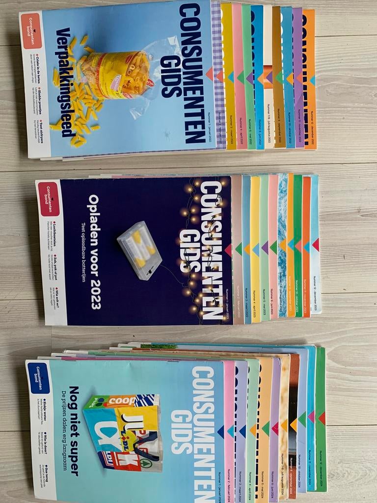 Consumentengidsen, Ophalen, 1980 tot heden, Tijdschrift