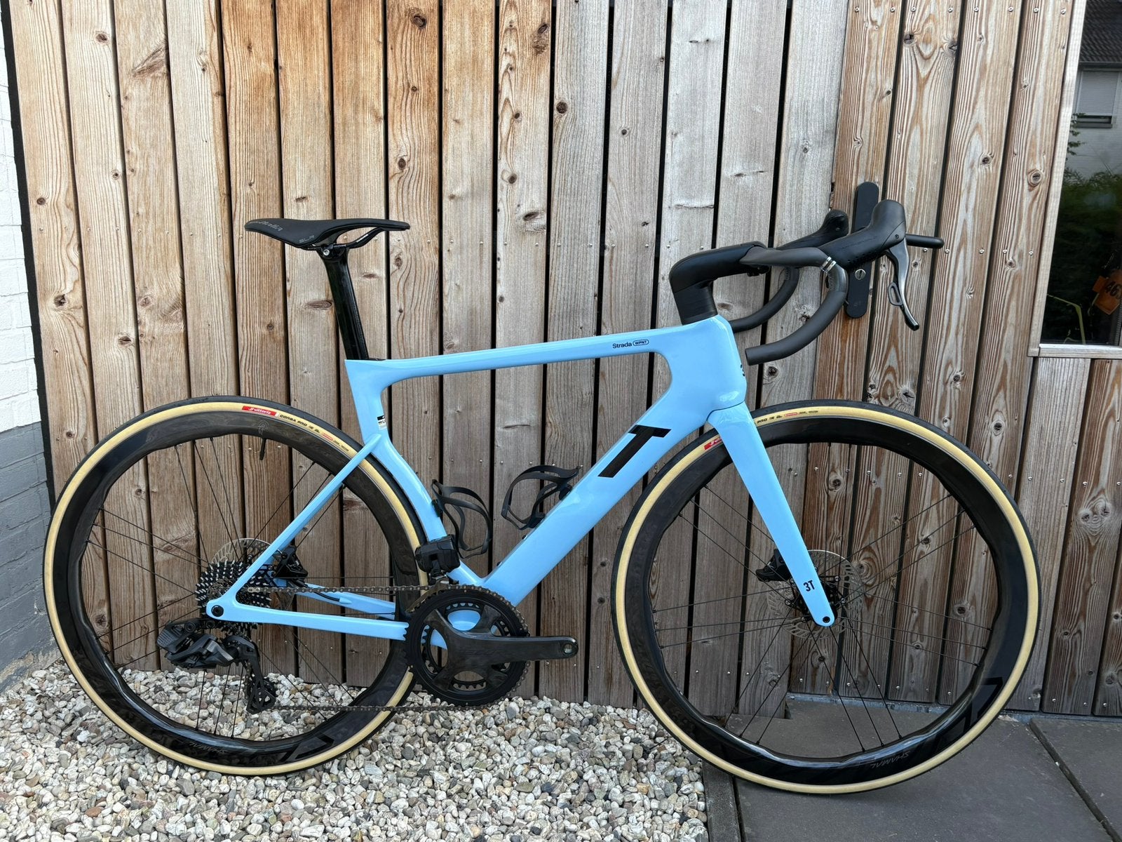 Custom 3T Strada maat Medium Campagnolo Record 13s Shamal, Fietsen en Brommers, Fietsen | Racefietsen, Nieuw, Overige merken, Meer dan 20 versnellingen