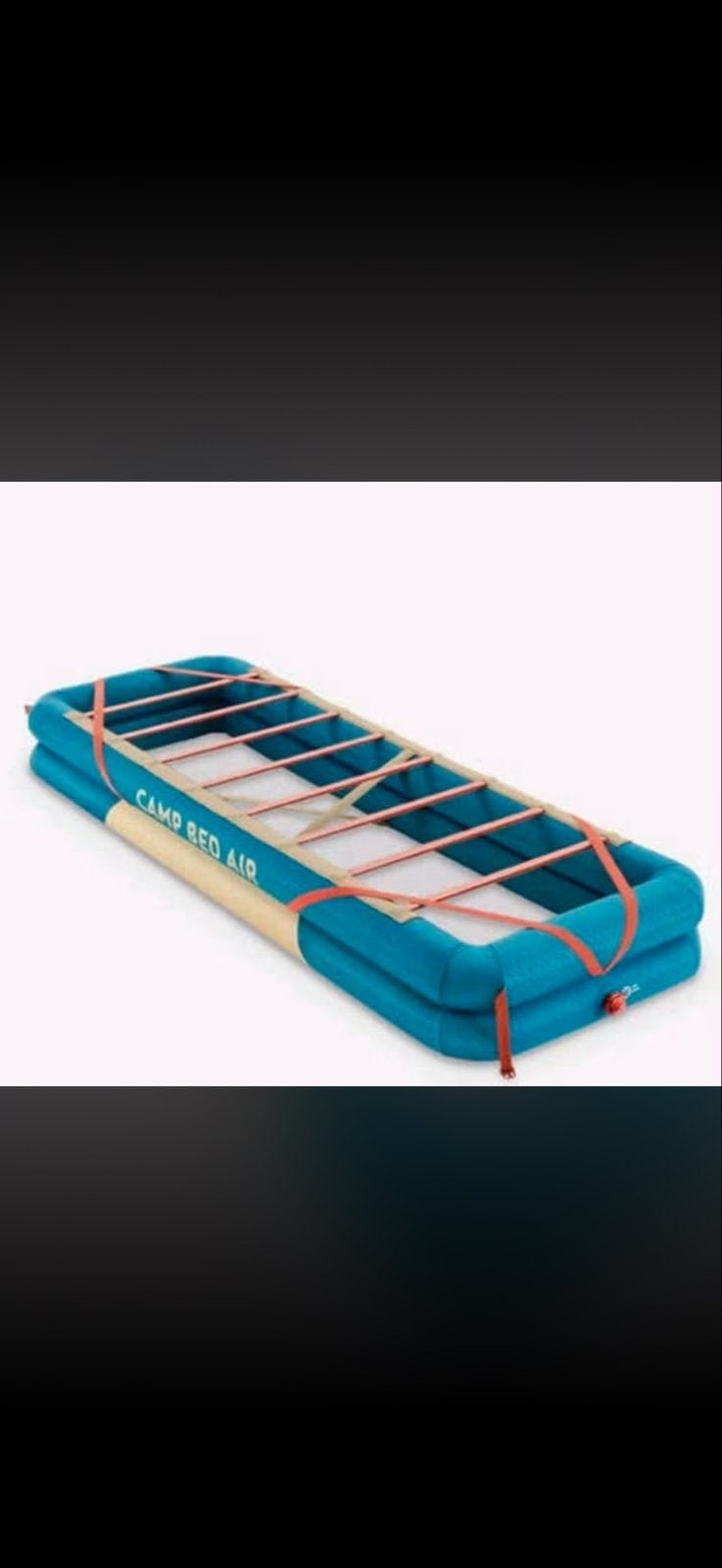 Camp Bed Air - Opblaasbaar veldbed 2x 1 persoons, Ophalen, Nieuw, 1-persoons