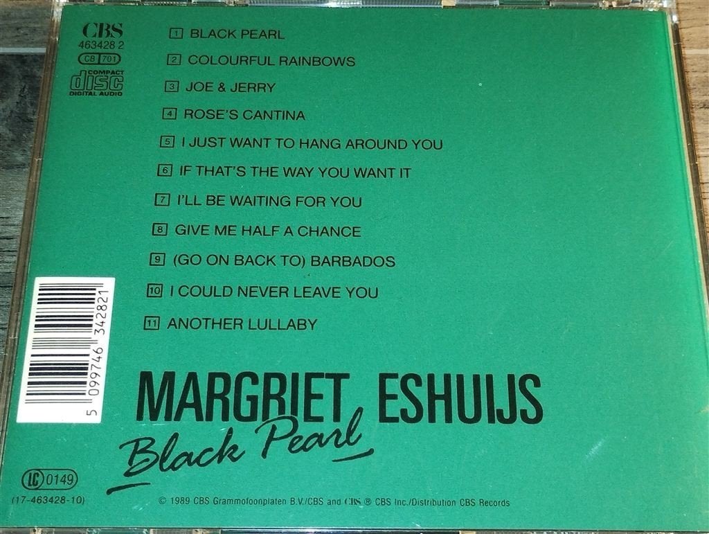 Margriet Eshuis - Black Pearl, Ophalen of Verzenden, Zo goed als nieuw