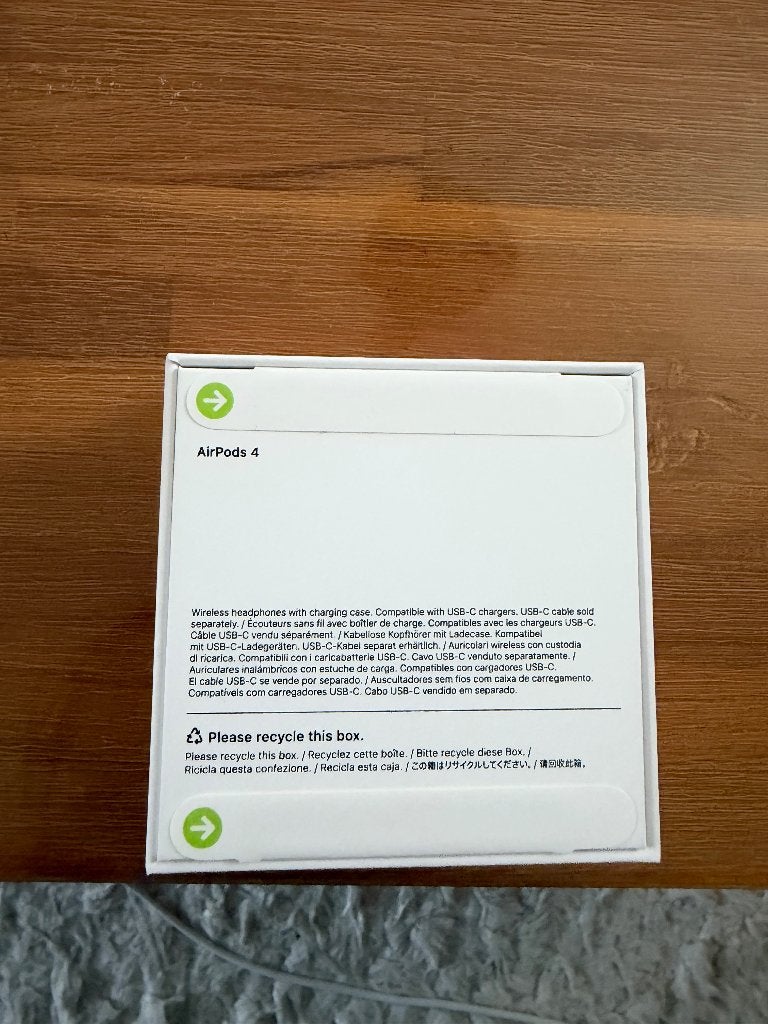Nieuw gesealde Apple Airpods 4, Ophalen, In gehoorgang (in-ear), Nieuw, Apple