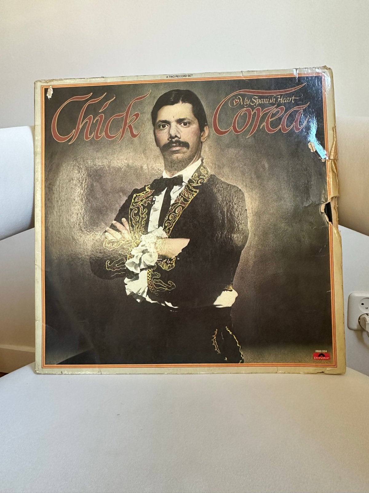 Chick Corea - My Spanish Heart (2xLP, 1976), Cd's en Dvd's, Ophalen, Gebruikt, Overige genres, 12 inch