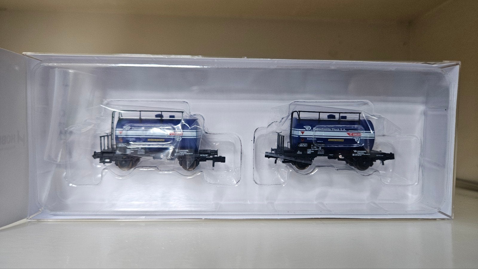 Hobbytrain H24851 2-delige Kesselwagen set PKP/Petrochemia, Ophalen of Verzenden, Gelijkstroom, Overige merken