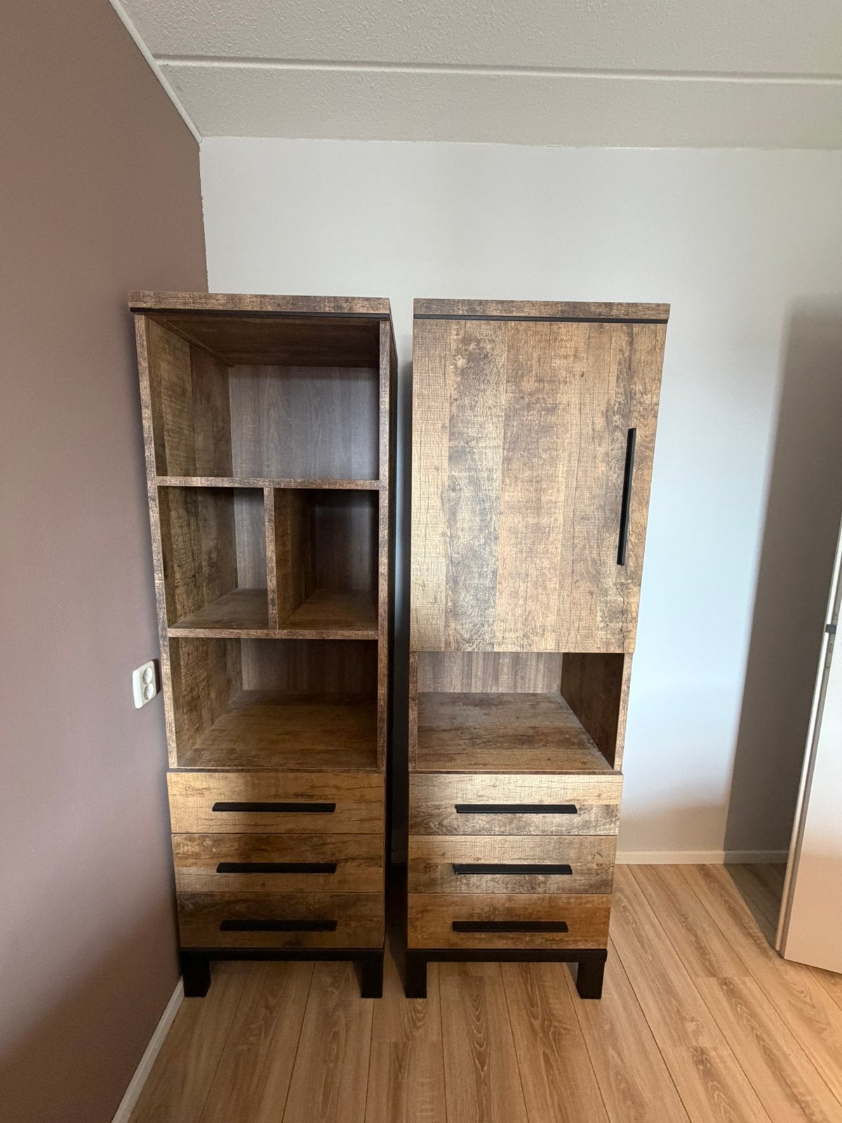 Pronto Wonen Atrio boekenkast + opbergkast, Ophalen, 50 tot 100 cm, Zo goed als nieuw, 150 tot 200 cm