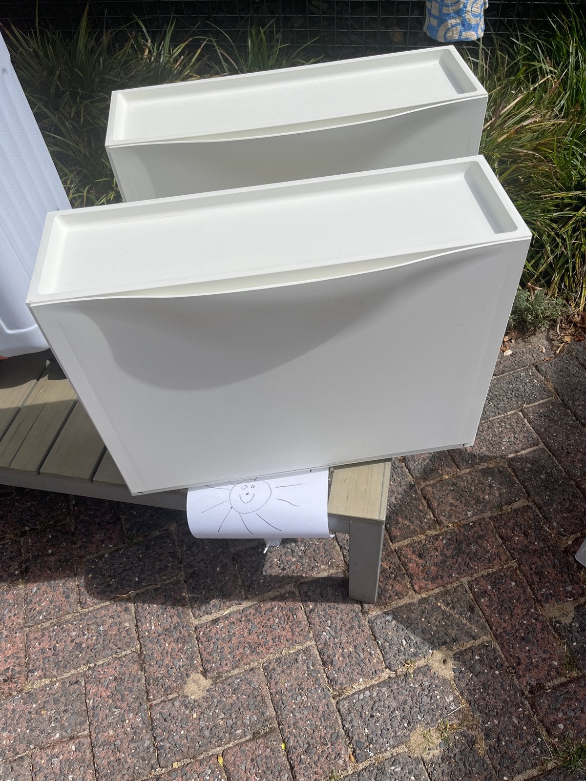 Ikea schoenenbakken, Ophalen, Gebruikt