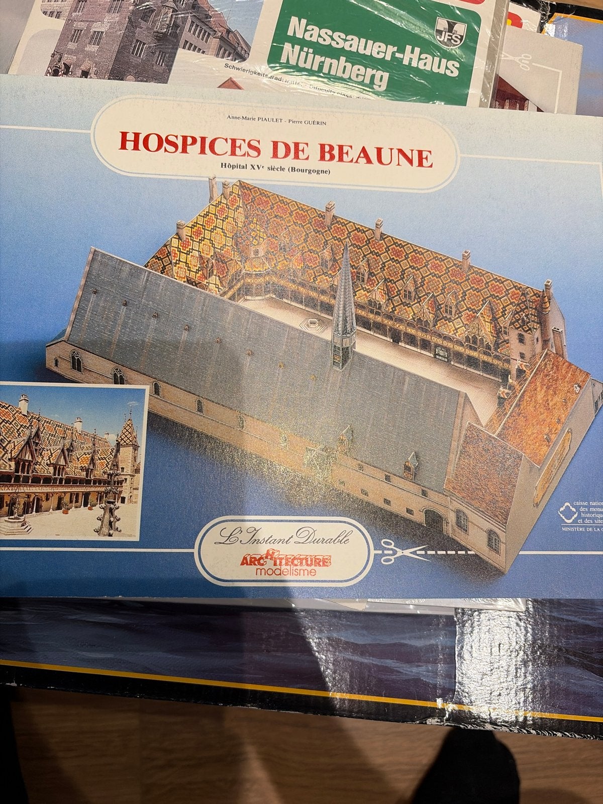 Hospices de Beaune Architectuur bouwplaat, Ophalen of Verzenden, Nieuw, Groter dan 1:32