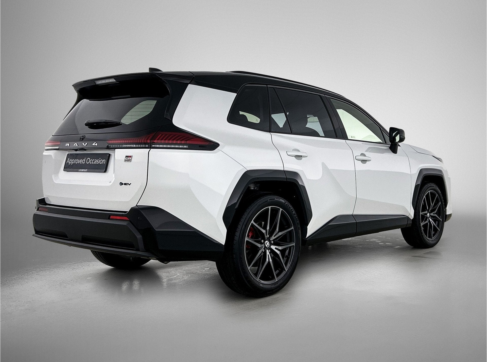Toyota RAV4 2.5 Hybrid AWD 200 GR Sport | Nieuw model 2026 |, Automaat, Stof, Gebruikt, 4 cilinders