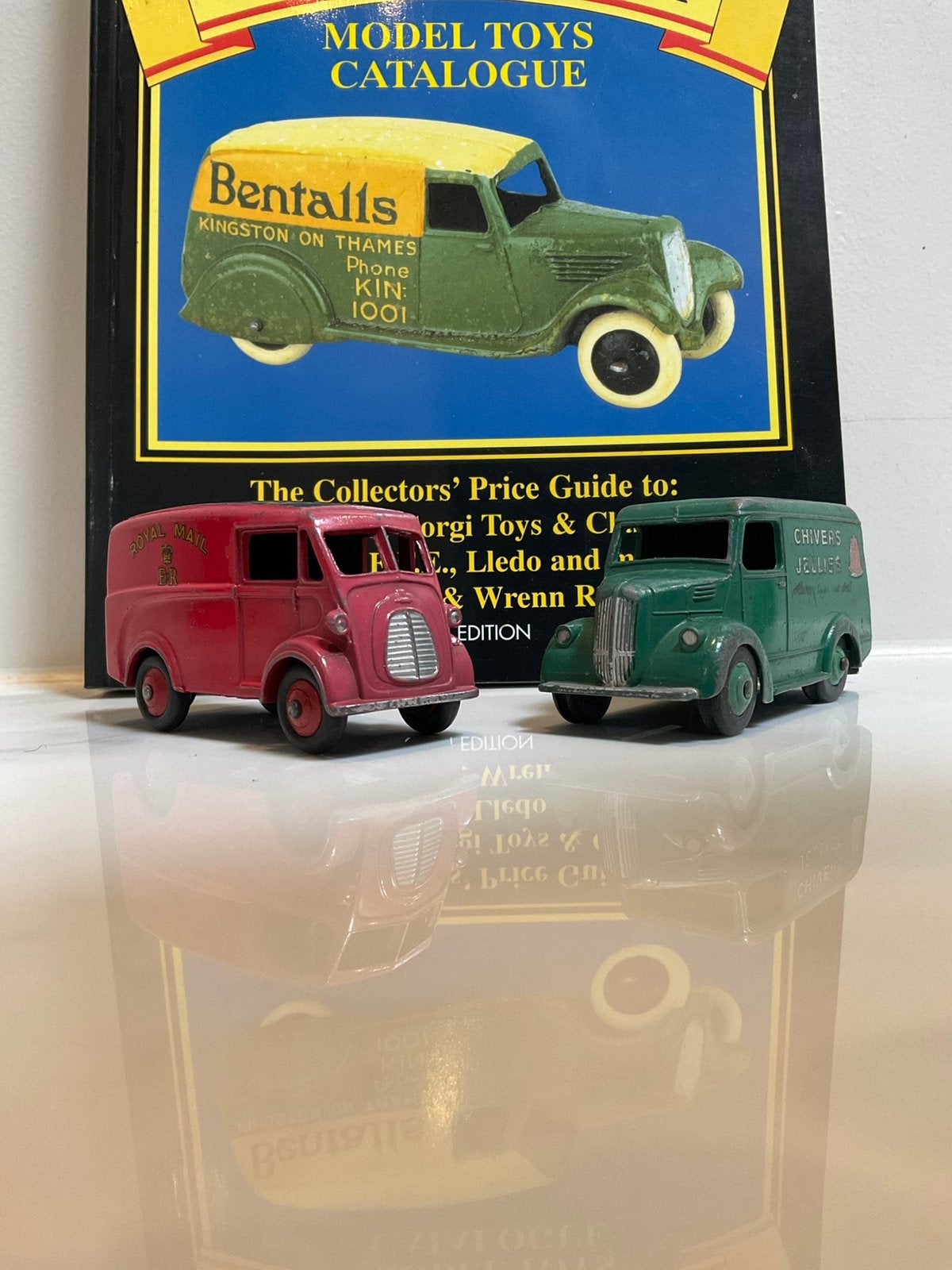 Dinky Delivery Vans Royal Mail & Chivers 1950’s, Ophalen of Verzenden, Zo goed als nieuw