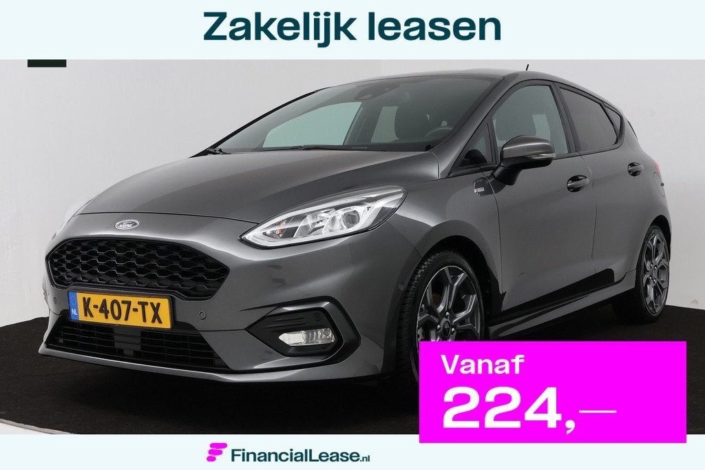 Ford Fiesta 1.0 EcoBoost Hybrid ST-Line X (TREKHAAK, CAMERA,, Voorwielaandrijving, Gebruikt, 49 €/maand, Origineel Nederlands