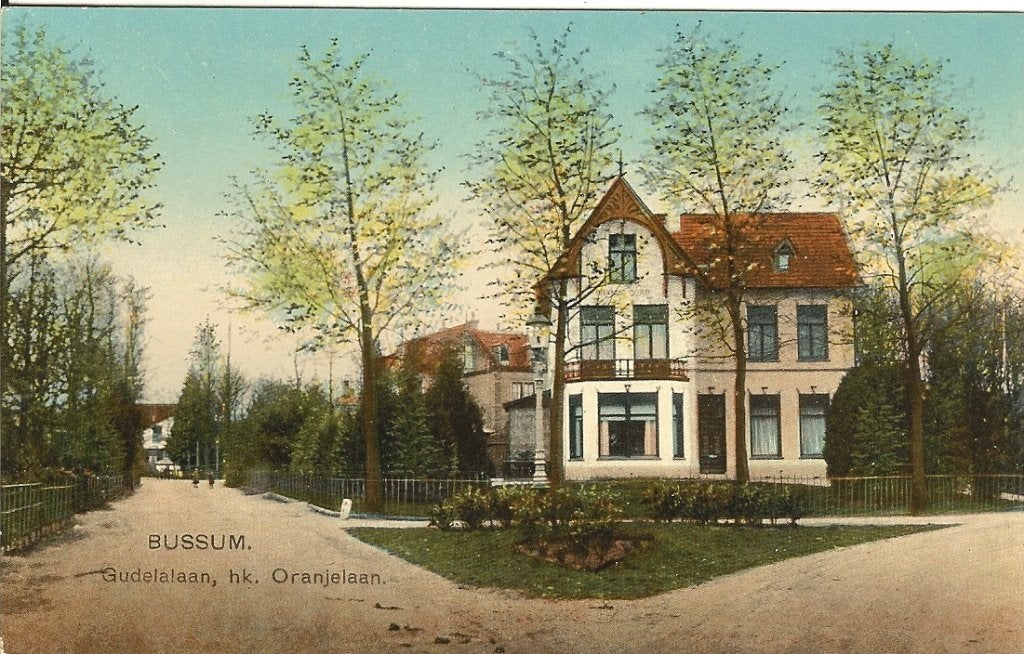 NS197 Bussum Kon. Emmalaan-Gudelalaan -Graaf Florislaan2 st., Verzenden, 1920 tot 1940, Noord-Holland
