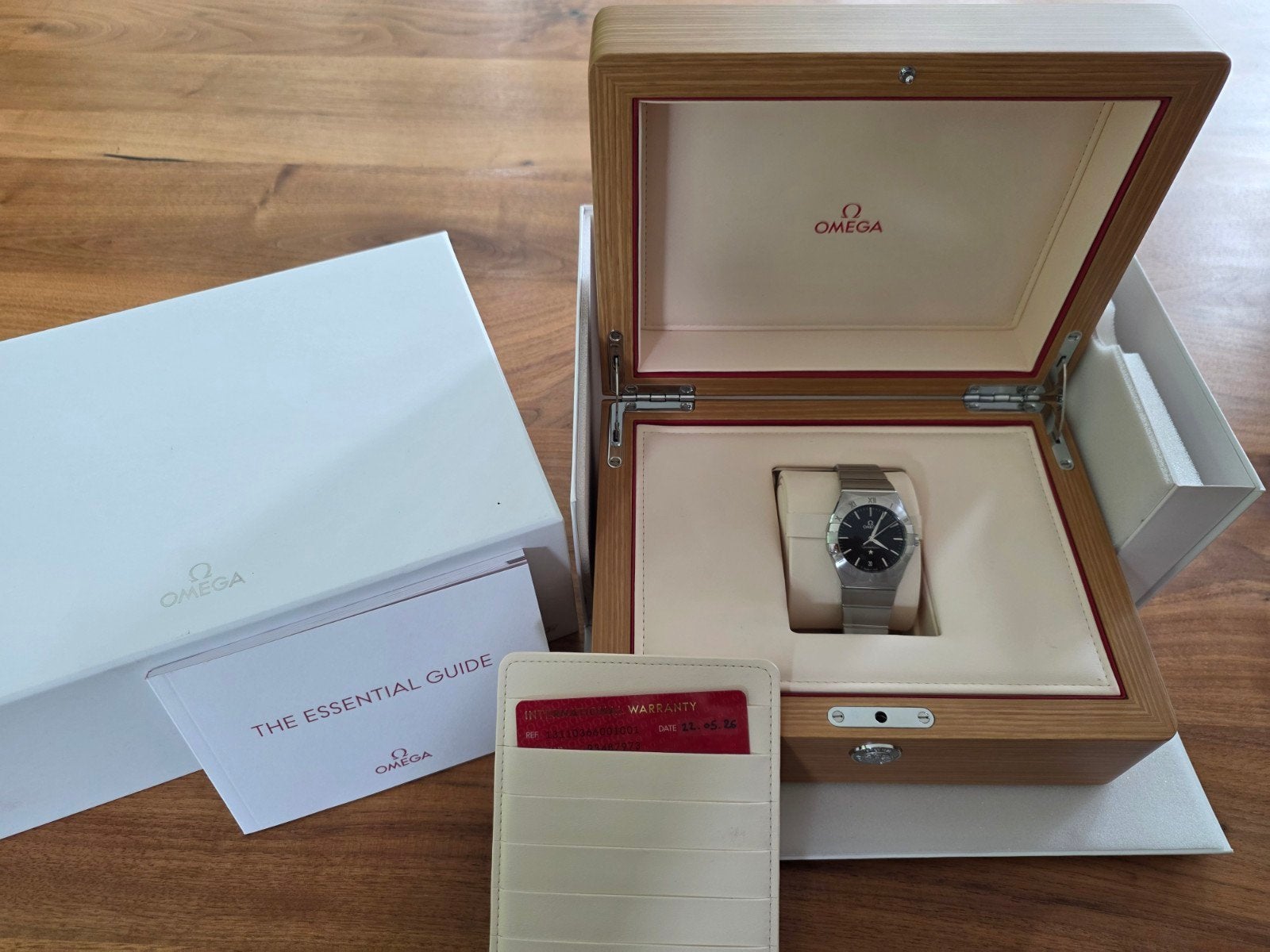 Omega Constellation NIEUW/GARANTIE, Overige merken, Staal, Staal, Polshorloge