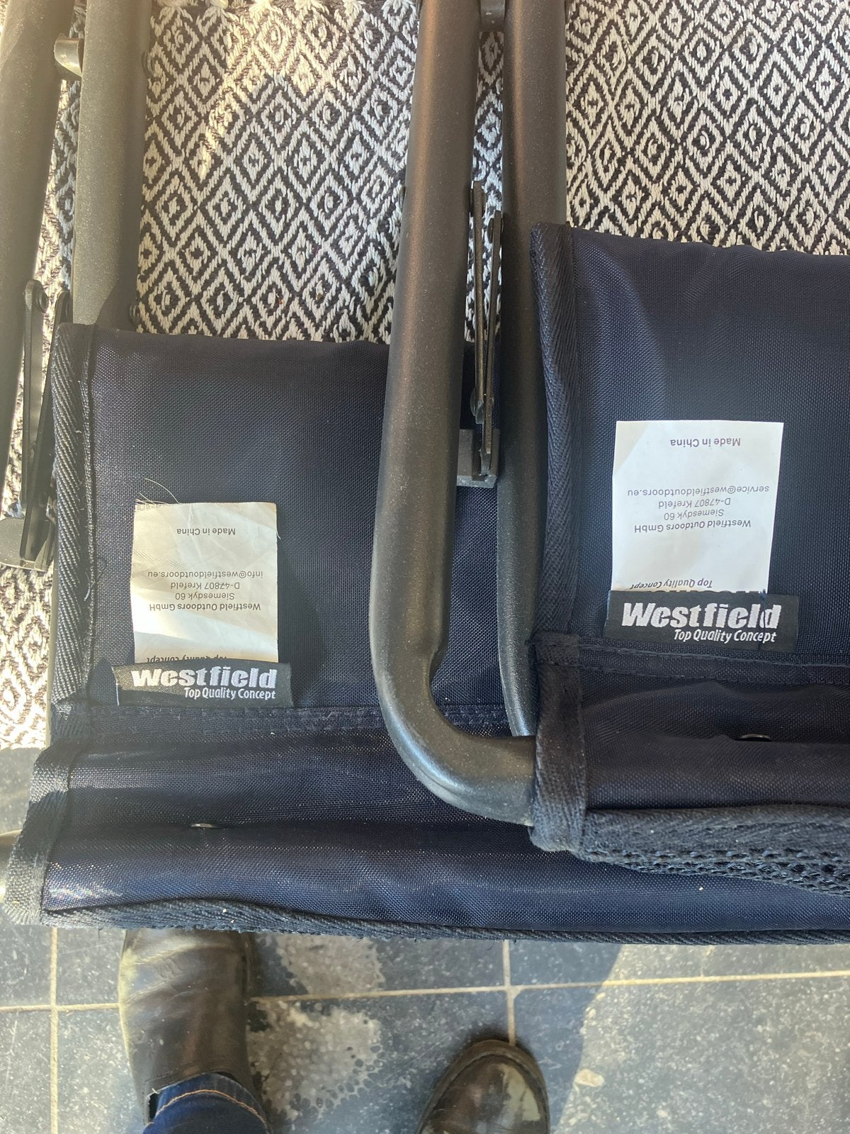Westfield Campingkrukjes - Set van 2, Caravans en Kamperen, Ophalen, Nieuw, Campingstoel