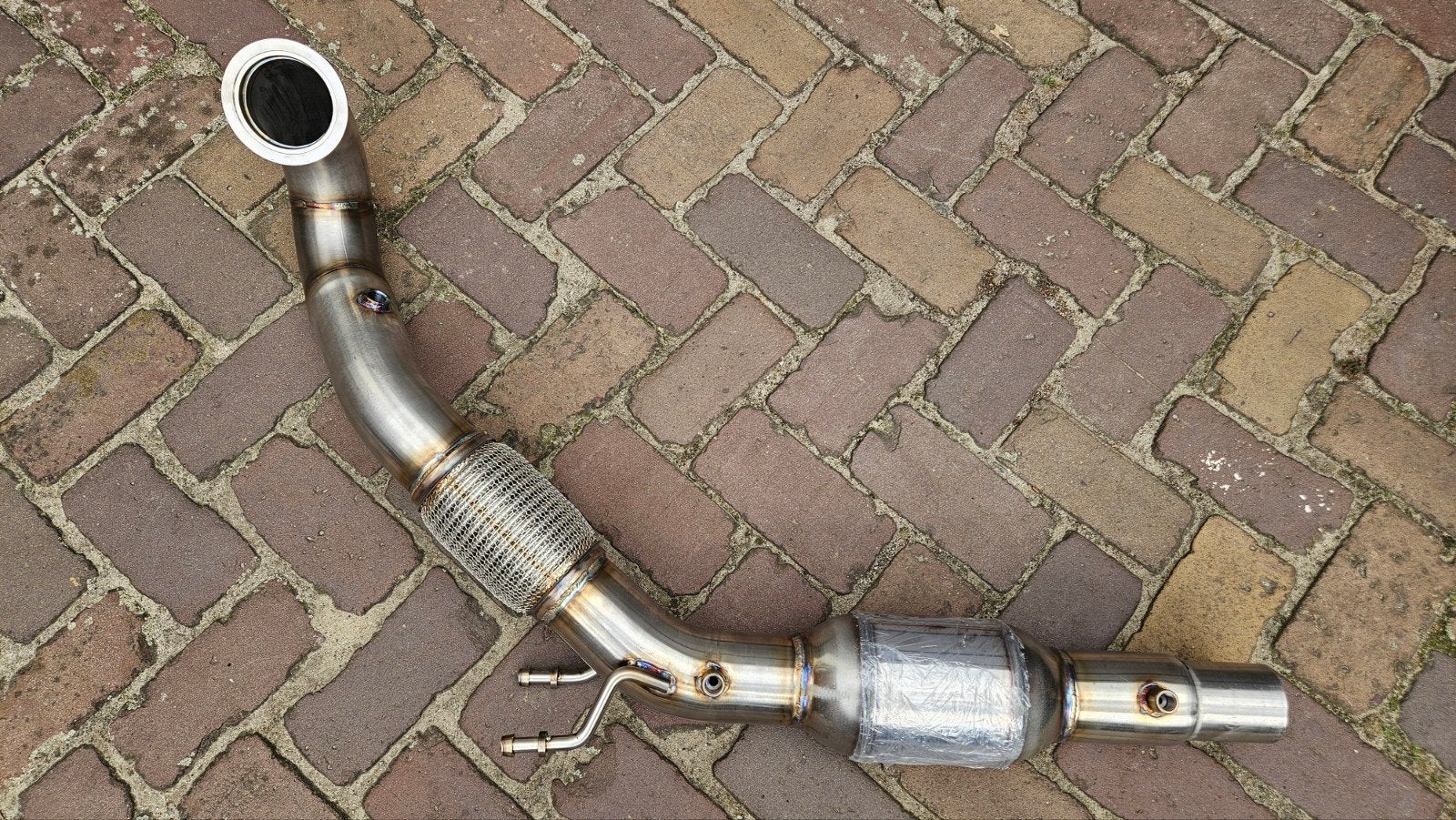 Uitlaat downpipe rvs VOLKSWAGEN POLO GTI AW 2.0 TSI ZIE ADV, Ophalen of Verzenden, PERFORMANCE-EXHAUST.NL, INFO@PERFORMANCE-EXHAUST.NL