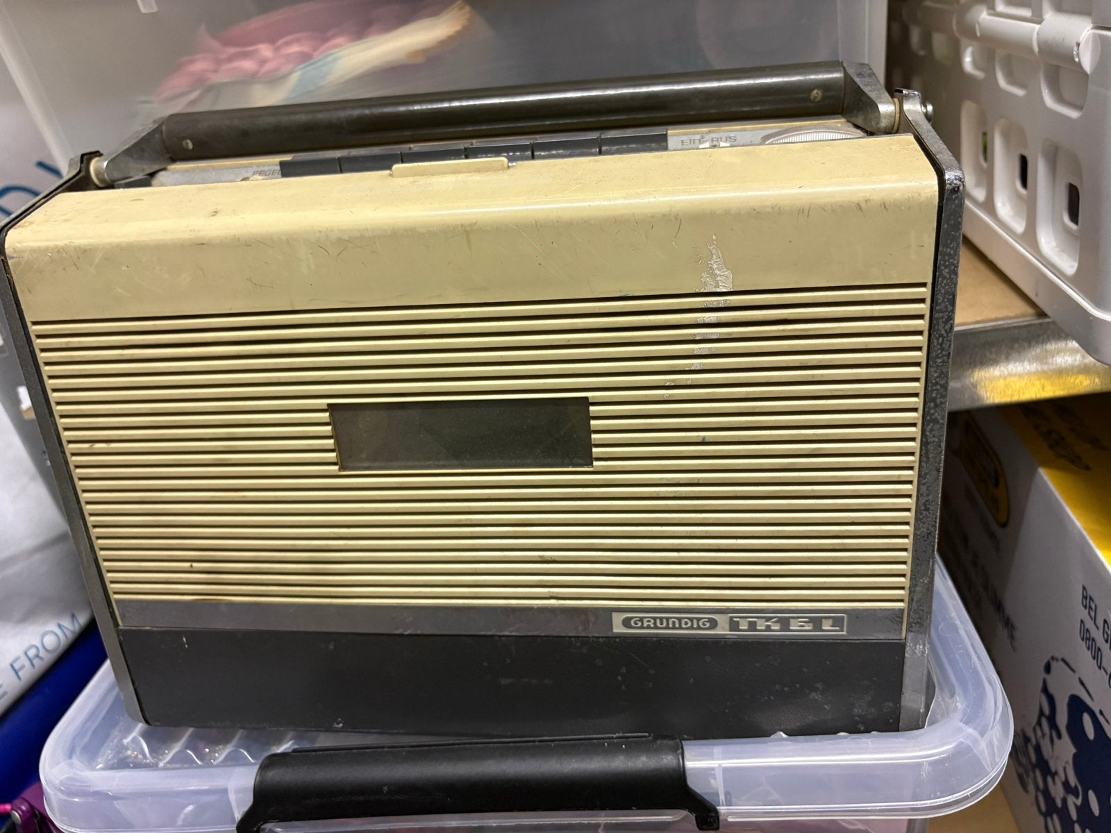 Vintage Grundig TK 5 L Bandrecorder - Defect, Audio, Tv en Foto, Bandrecorders, Ophalen, Defecte bandrecorder