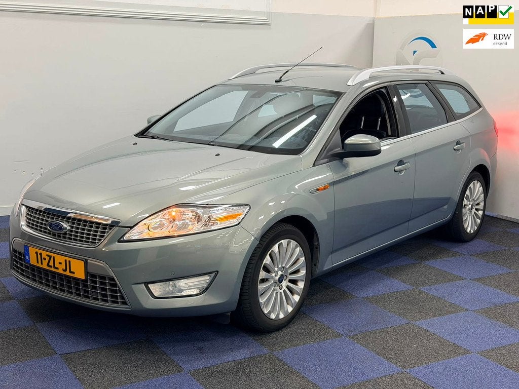 Ford Mondeo Wagon 2.3-16V Titanium / NAVI-MULTIEMEDIA / NETT, Auto's, Ford, Gebruikt, 4 cilinders, Mondeo, Leder en Stof