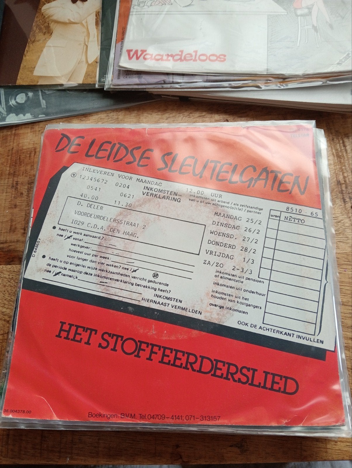 De Leidse sleutelgaten - het stoffeerders lied, Ophalen of Verzenden, Zo goed als nieuw, Overige formaten, Levenslied of Smartlap