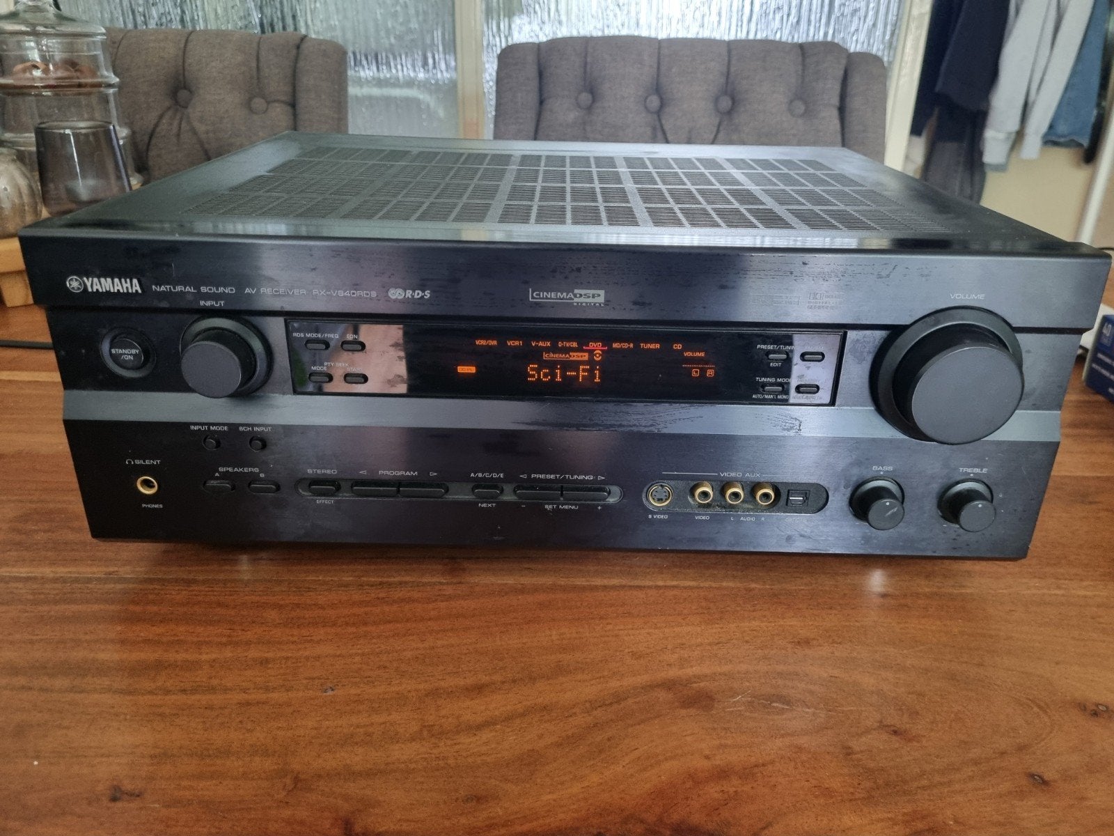 Yamaha RX-V640RDS AV Receiver - Zo goed als nieuw, Audio, Tv en Foto, Versterkers en Receivers, Ophalen, Yamaha, Zo goed als nieuw