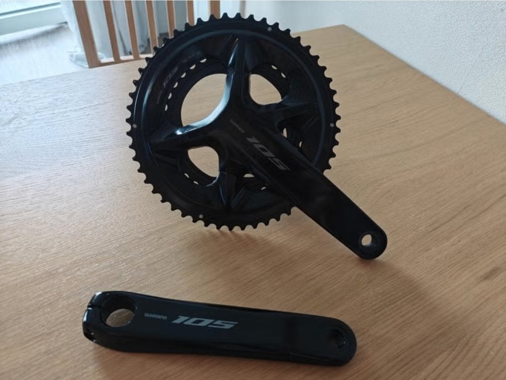 Shimano 105 R7100 crankset 172.5mm, Fietsen en Brommers, Fietsonderdelen, Crankstel of Pedalen, Shimano 105, Ophalen of Verzenden